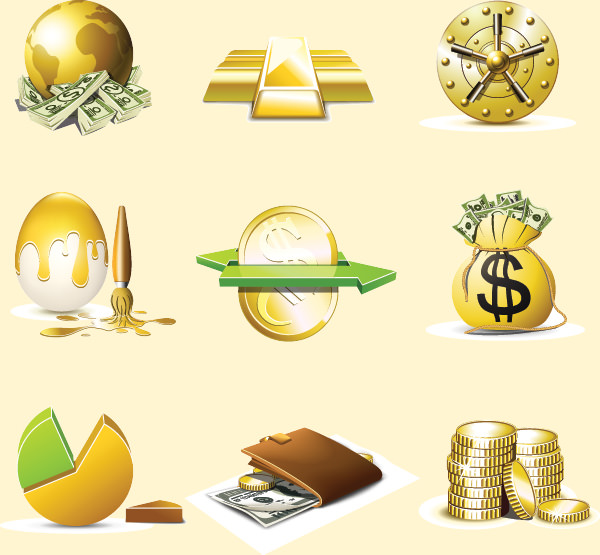 set_of_finance_icons_vector