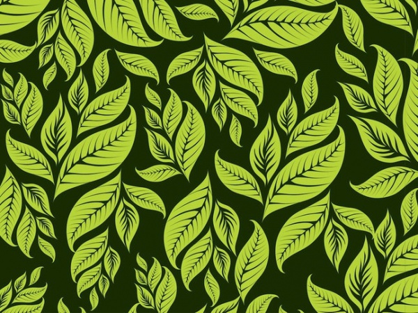 Awesome Leaves Pattern For Download