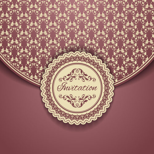 Awesome Vintage Ornate Floral Background