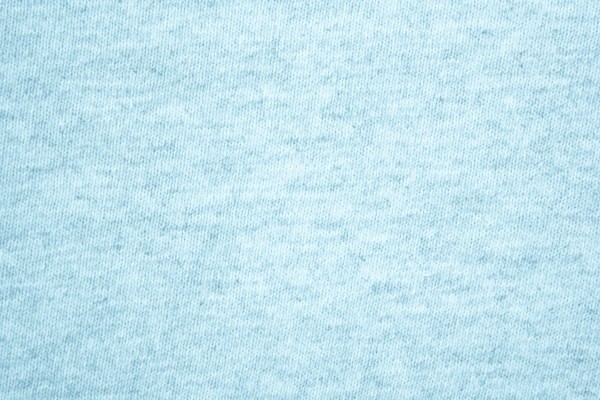 Baby Blue Knit T-Shirt Fabric Texture