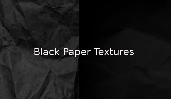 Black paper Textures