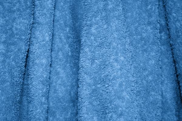 Blue Terry Cloth Bath Towel Texture