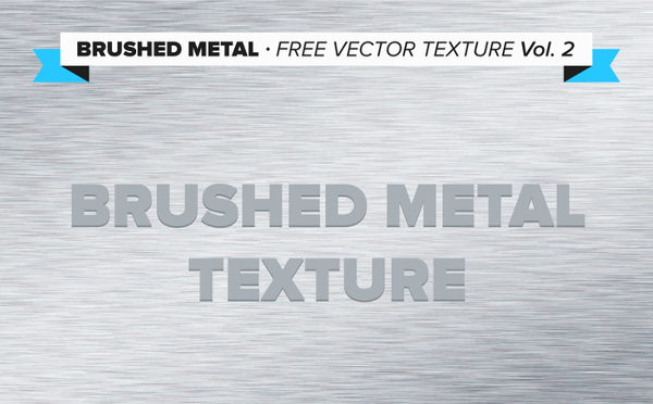 Brushed Metal Free Vector Texture