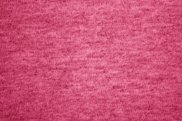 Cherry Pink Knit T-Shirt Fabric Texture