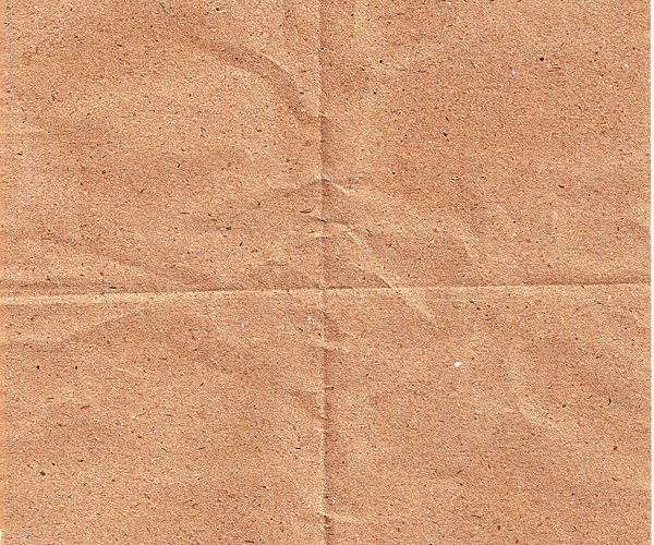 Creased Folded brown Paper Texture