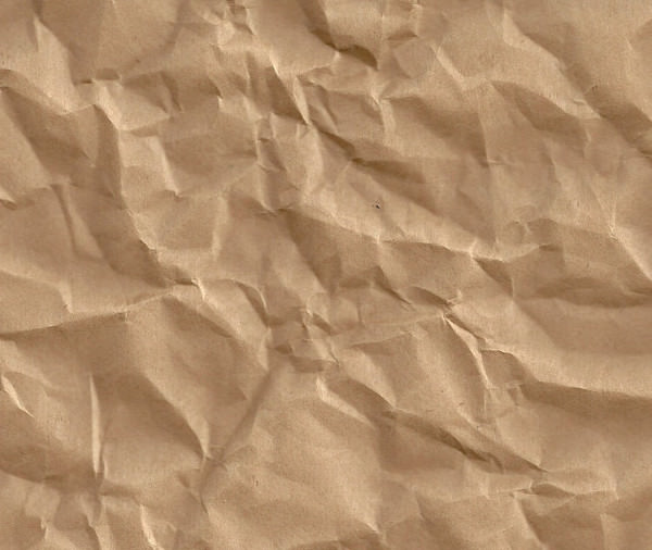 Crumpled Brown Paper Texture