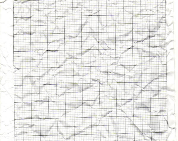 Crumpled Graph Paper Texture