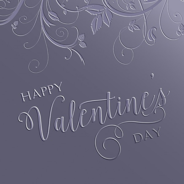 Decorative Happy Valentine's Day Background