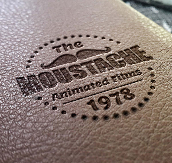 Download Free Leather Stamping Logo Mockup PSD