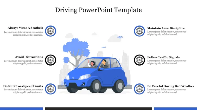 Driving PowerPoint Template Presentation