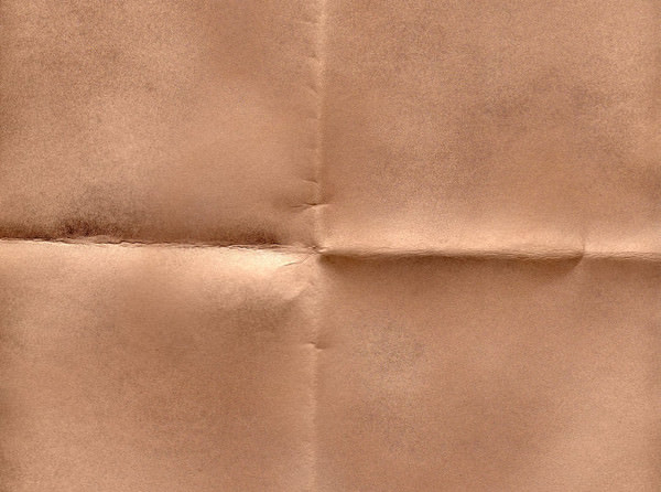 Folded Brown Paper Texture