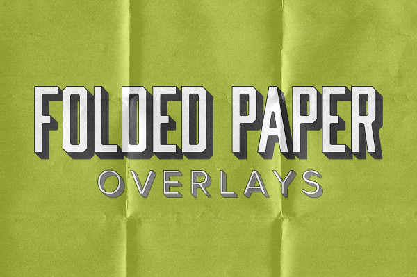 Folded Paper Overlays Texture