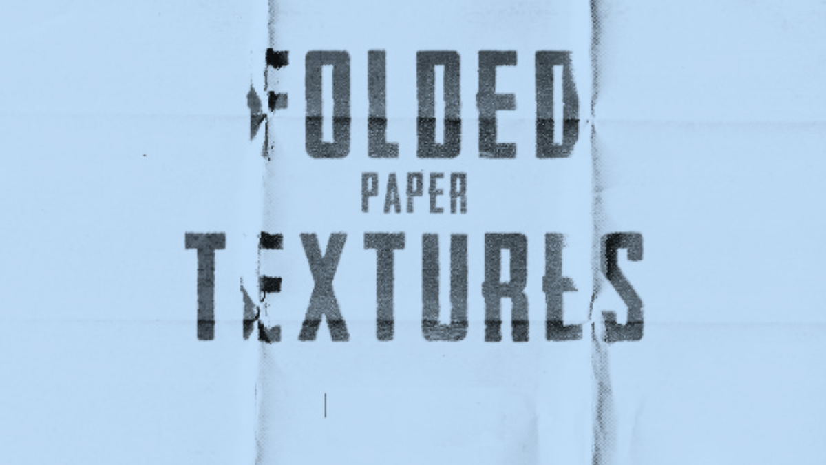 Folded paper textures collection