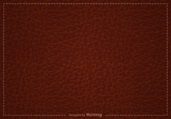 Free Brown Leather Vector Background Texture