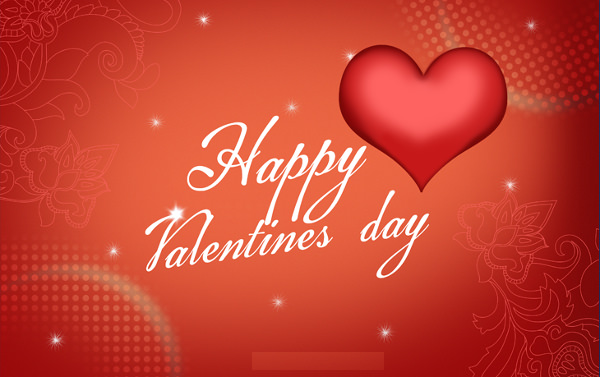 Free Romantic Valentines Day Card