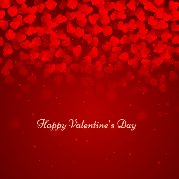 Free Vector Happy Valentine's Day Background