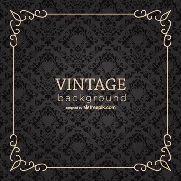 Free Vector Vintage Frame Background