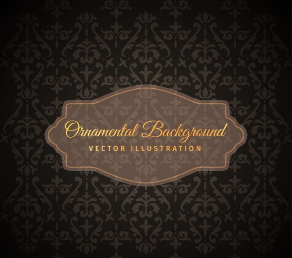 Free Vector Vintage Ornamental Background