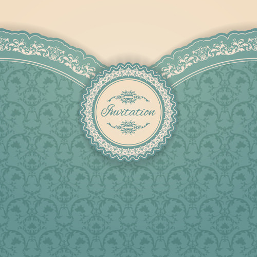 Free vector Ornate Vintage Floral Background Design