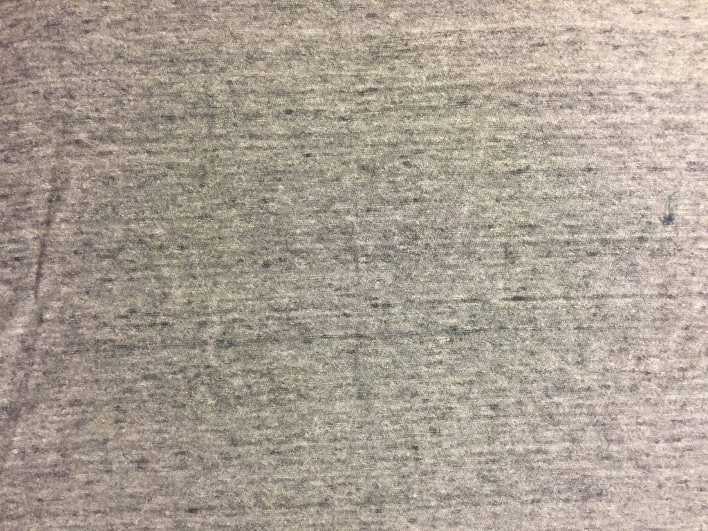 Grey Jersey T-shirt Texture Fabric