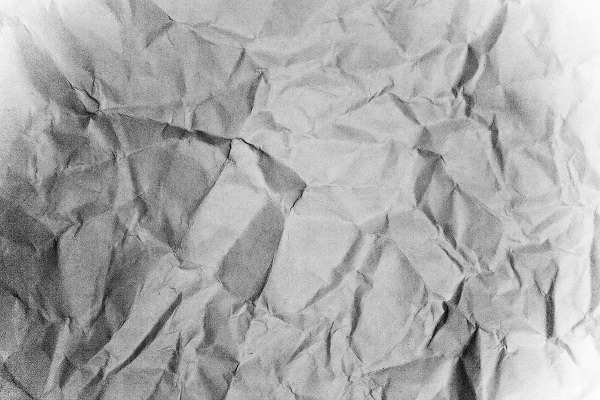 Crumpled Lined Paper Texture