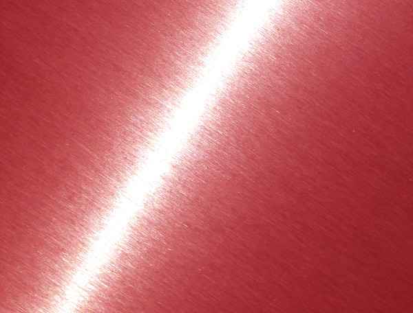High Quality Brushed Red Metal Texture