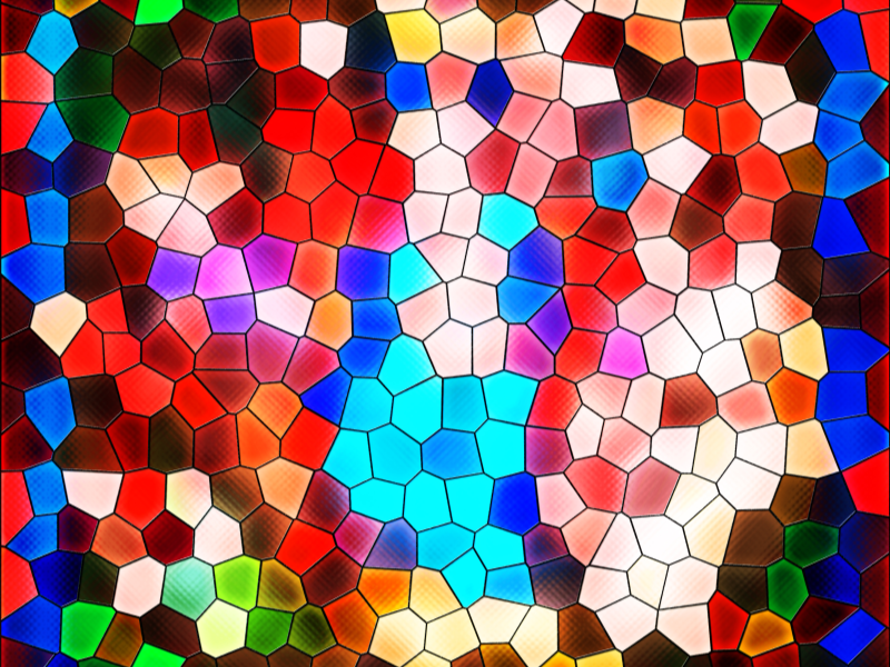 High Quality Stained Glass Texture