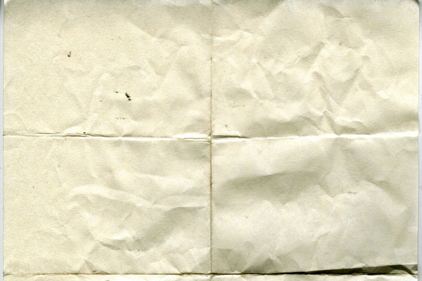 Old Folded Paper Texture