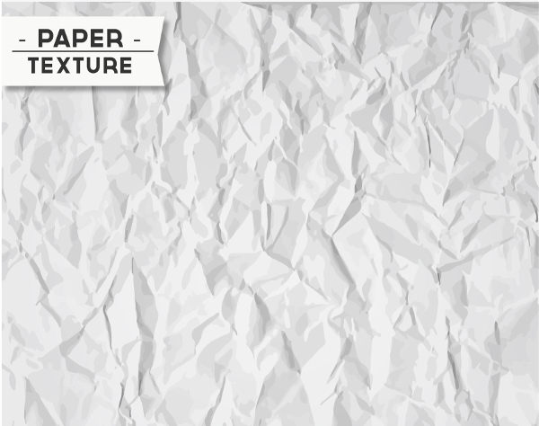 High Res Wrinkled Paper Texture with Vector Layers