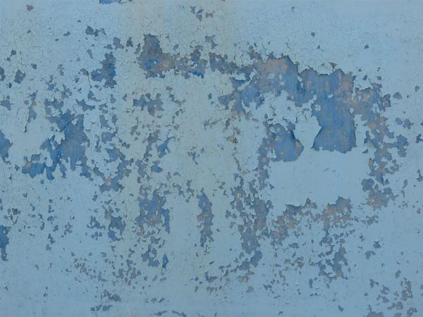 Old Blue Background Grungy Metal Texture
