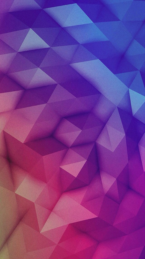 Pink Blue Triangles iPhone 5s Background