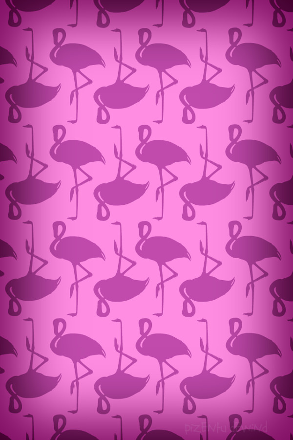 Pink Flamingos iPhone 4s Background