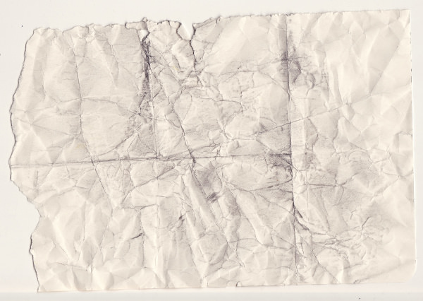 Ripped and Folded Paper Texture