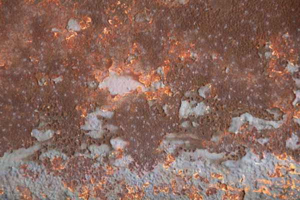 Rusted Stains Painted Metal Sheet Texture