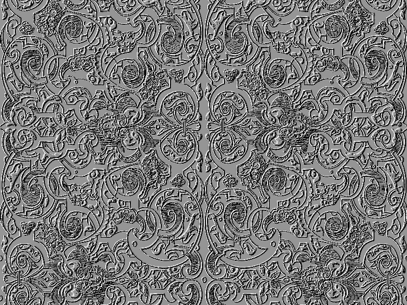 Seamless Silver Ornament Pattern Free Download