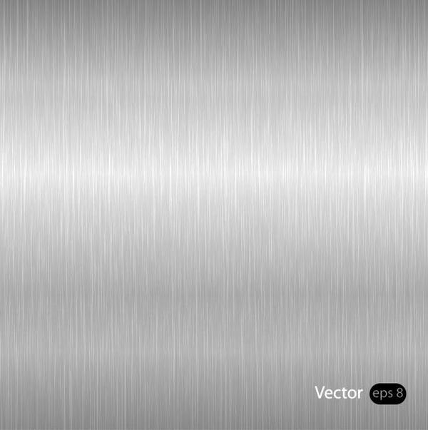 Silver Texture Effect Metal Background Vector