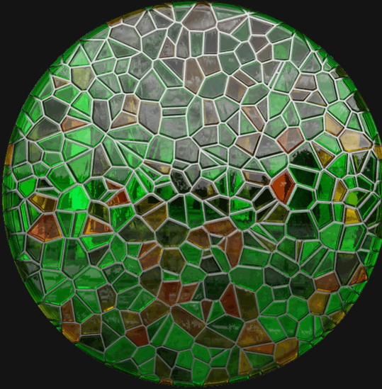 Stained Glass Pbr Texture