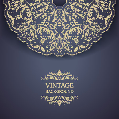 Vintage Floral Background Design