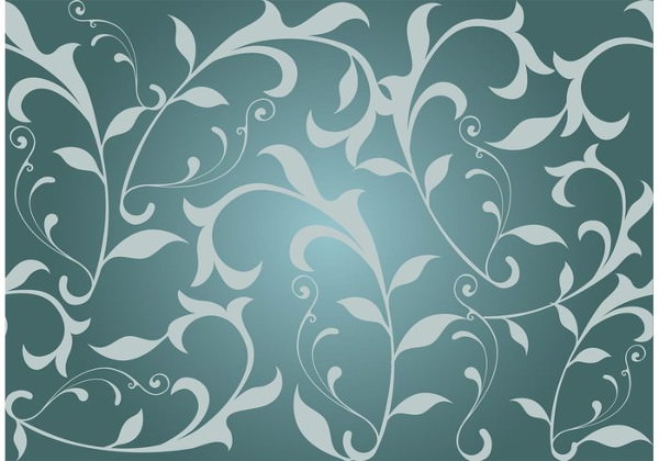 seamless Swirl Floral background Design