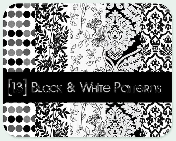 13 Amazing Black & White Patterns