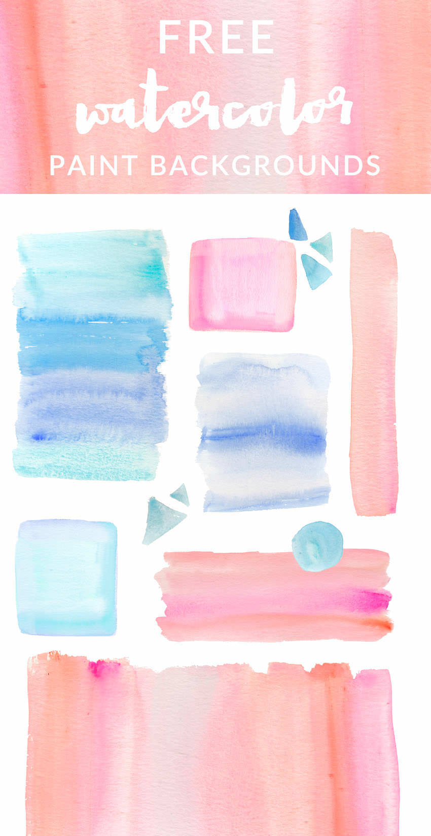 15 Free Watercolor Backgrounds