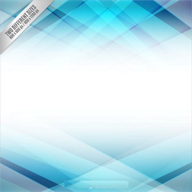 Abstract Background with Light Blue Shapes