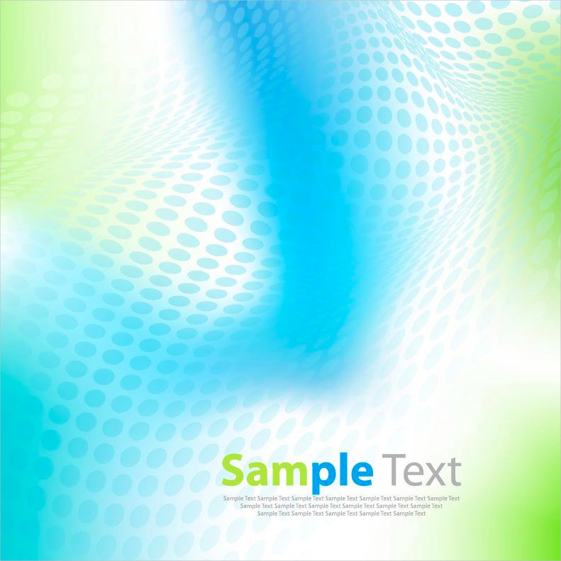 Abstract Blue Green Vector Graphic Background