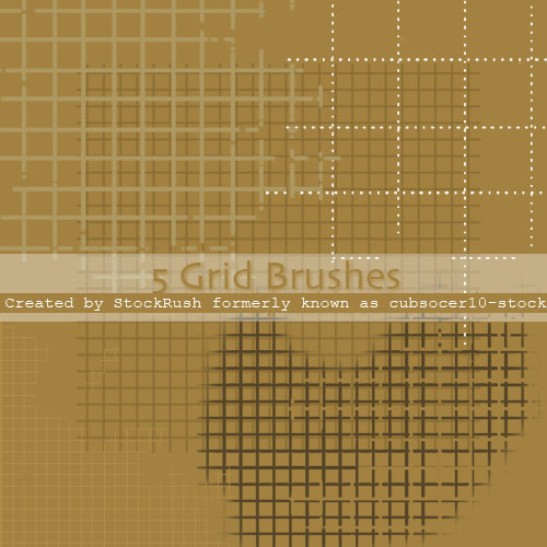 Abstract Grid Brushes