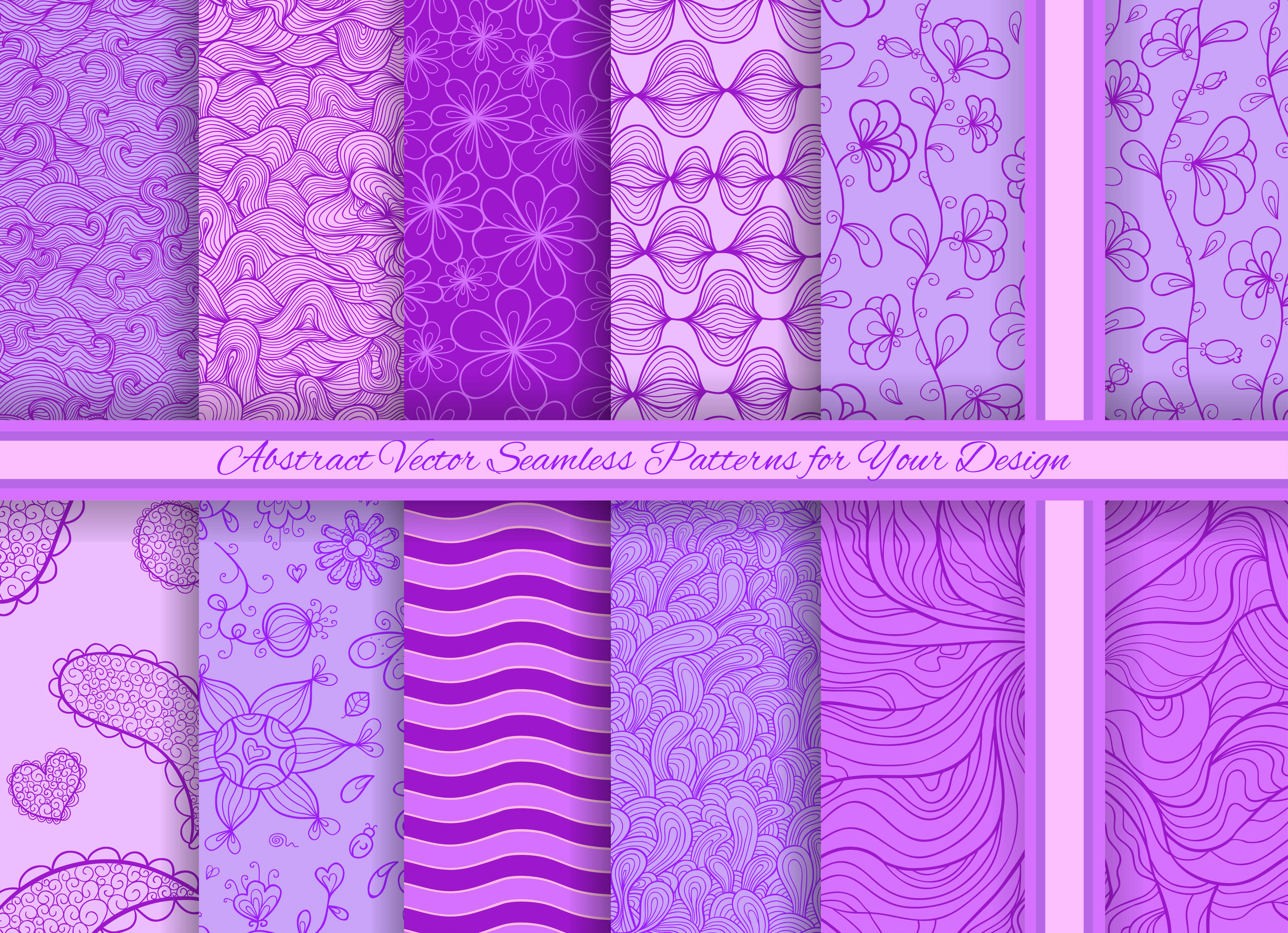 Abstract Seamless Free photoshop Purple Patterns