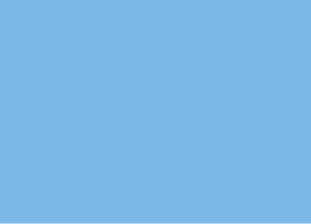 Aero Plain Blue Solid Color Background