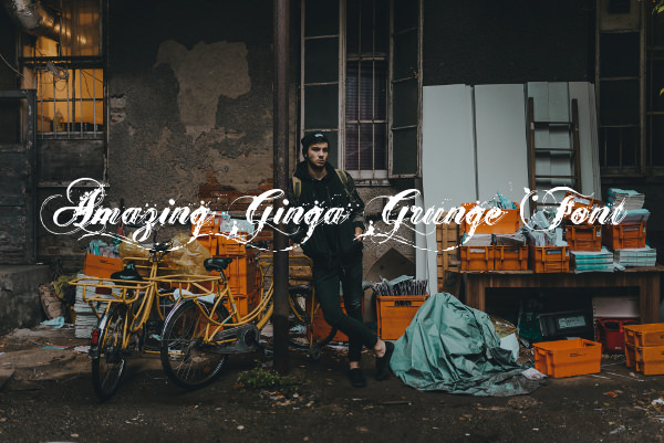 Amazing Ginga Grunge Font