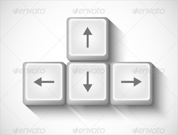 Arrow Buttons for Keyboard