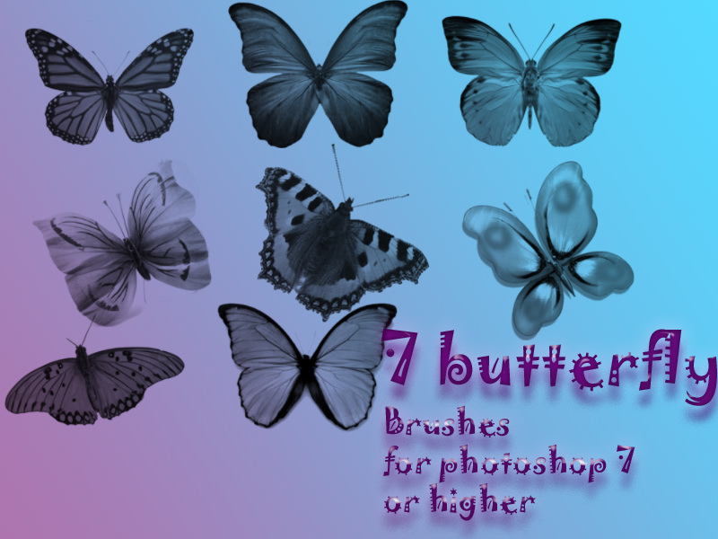 photoshop butterfly brushes free download