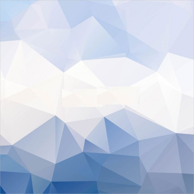 Baby Blue Polygonal Background Free Vector